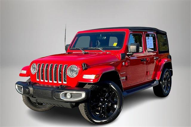2021 Jeep Wrangler 4xe Unlimited Sahara 4x4 2021 Jeep Wrangler 4xe Unlimited Sahara 4x4