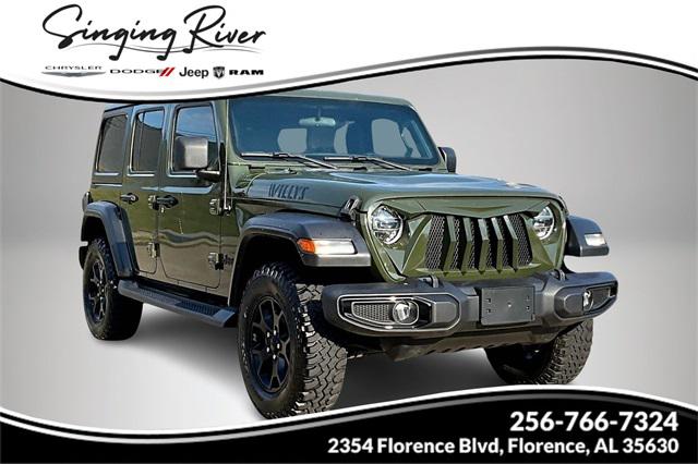 2021 Jeep Wrangler Unlimited Willys 4x4 2021 Jeep Wrangler Unlimited Willys 4x4