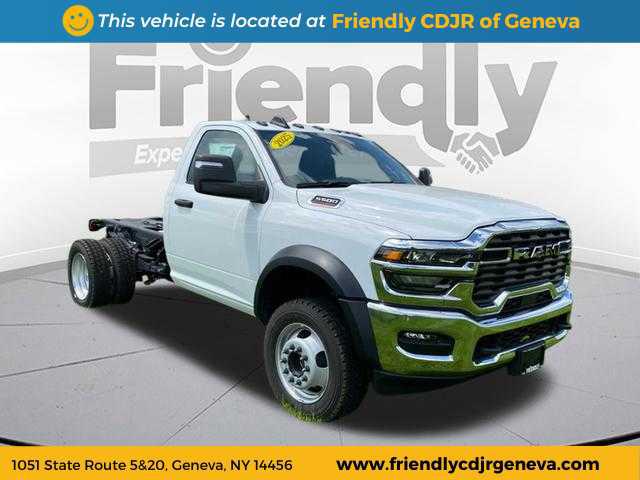 2025 RAM Ram 5500 Chassis Cab RAM 5500 TRADESMAN CHASSIS REGULAR CAB 4X4 60 CA