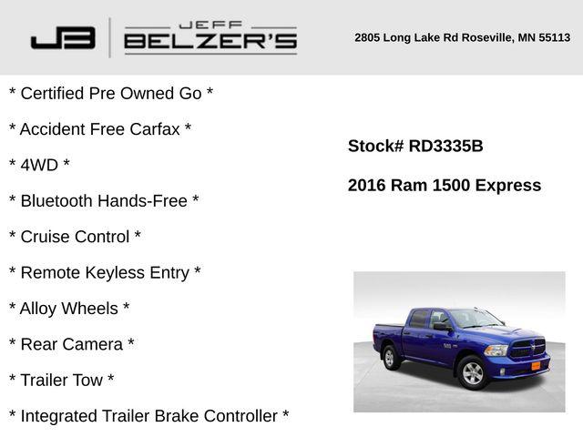 2016 RAM 1500 Express 2016 RAM 1500 Express