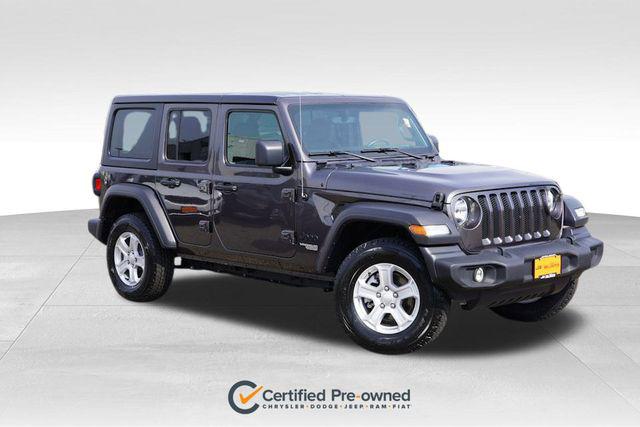 2021 Jeep Wrangler Unlimited Sport S 4x4 2021 Jeep Wrangler Unlimited Sport S 4x4