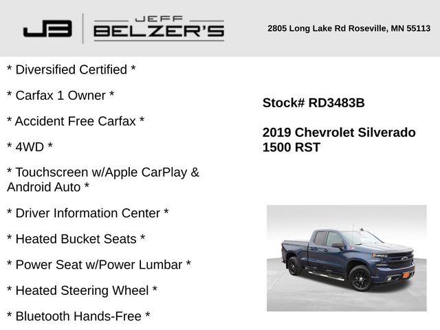2019 Chevrolet Silverado 1500 RST 2019 Chevrolet Silverado 1500 RST