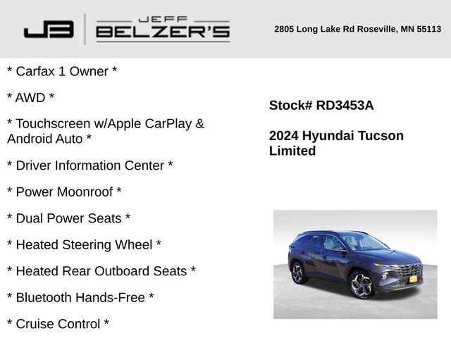 2024 Hyundai Tucson Limited 2024 Hyundai Tucson Limited