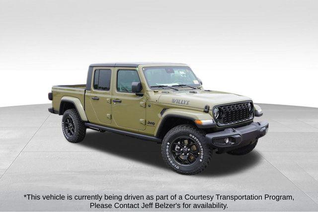 2025 Jeep Gladiator GLADIATOR WILLYS 4X4 2025 Jeep Gladiator GLADIATOR WILLYS 4X4