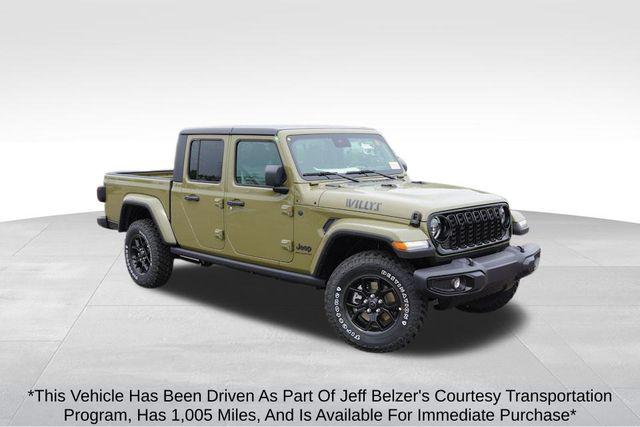 2025 Jeep Gladiator GLADIATOR WILLYS 4X4 2025 Jeep Gladiator GLADIATOR WILLYS 4X4