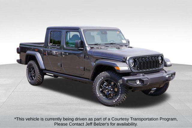 2025 Jeep Gladiator GLADIATOR WILLYS 4X4 2025 Jeep Gladiator GLADIATOR WILLYS 4X4