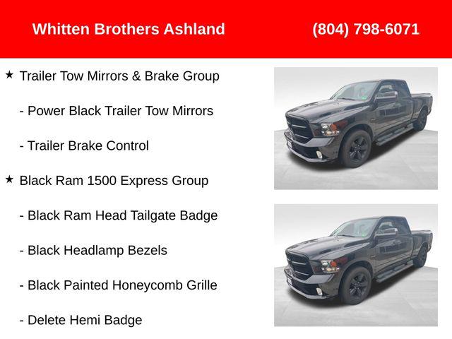 2018 RAM 1500 Express Quad Cab 4x4 64 Box