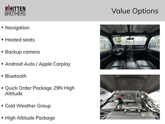 2022 Jeep Wrangler 4xe Unlimited High Altitude 4x4 2022 Jeep Wrangler 4xe Unlimited High Altitude 4x4