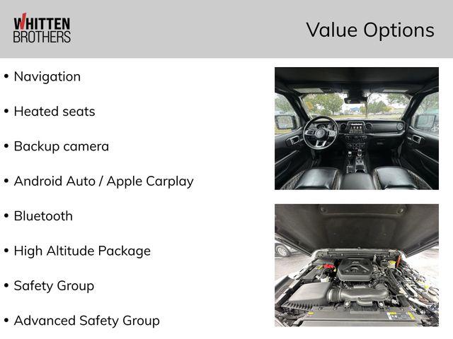 2022 Jeep Wrangler 4xe Unlimited High Altitude 4x4 2022 Jeep Wrangler 4xe Unlimited High Altitude 4x4