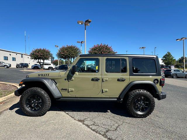 2025 Jeep Wrangler WRANGLER 4-DOOR WILLYS 2025 Jeep Wrangler WRANGLER 4-DOOR WILLYS