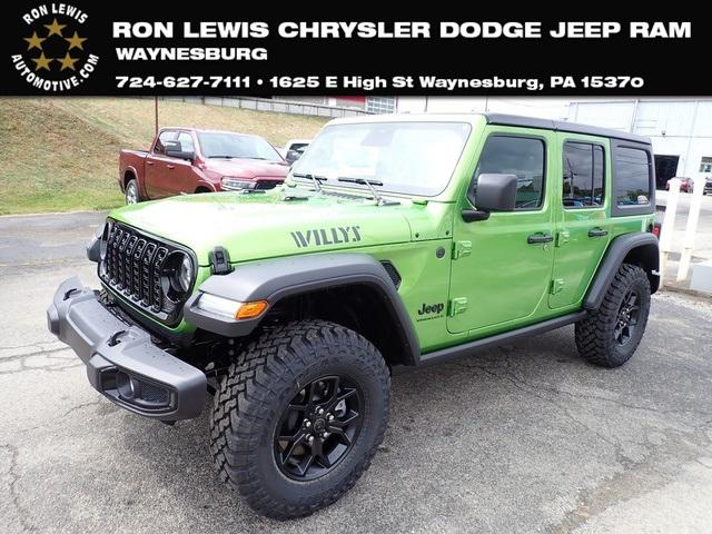 2025 Jeep Wrangler WRANGLER 4-DOOR WILLYS 2025 Jeep Wrangler WRANGLER 4-DOOR WILLYS