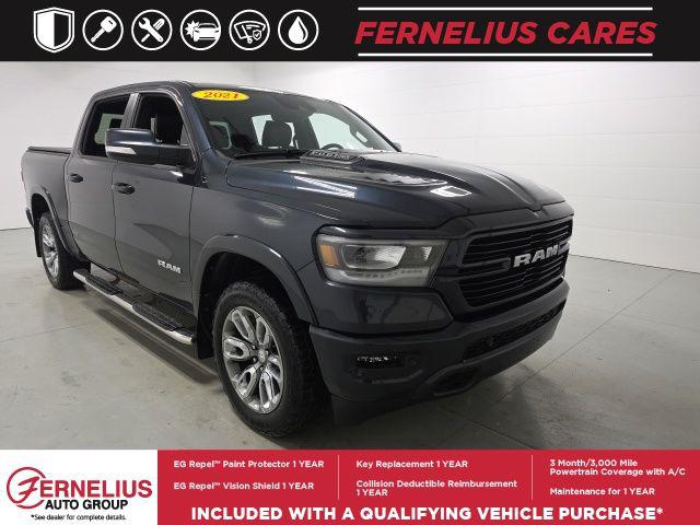 2021 RAM 1500 Laramie Crew Cab 4x4 57 Box 2021 RAM 1500 Laramie Crew Cab 4x4 57 Box