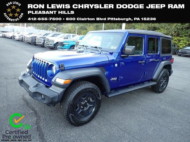 2018 Jeep Wrangler Unlimited Sport 4x4 2018 Jeep Wrangler Unlimited Sport 4x4