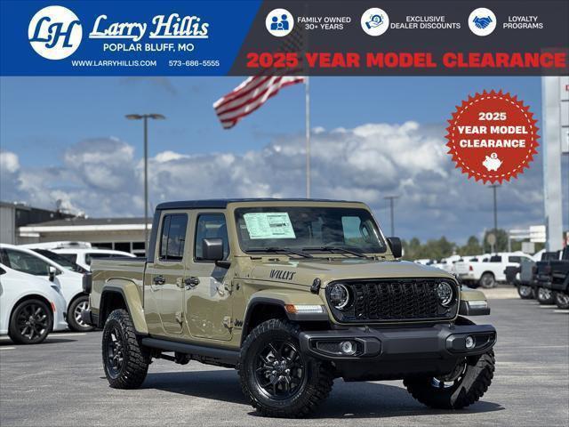 2025 Jeep Gladiator GLADIATOR WILLYS 4X4