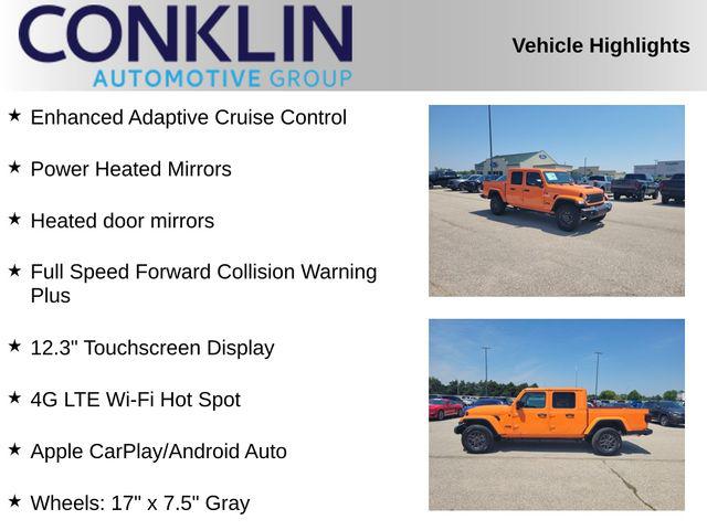 2025 Jeep Gladiator GLADIATOR SPORT S 4X4 2025 Jeep Gladiator GLADIATOR SPORT S 4X4