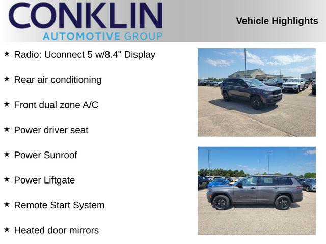 2025 Jeep Grand Cherokee GRAND CHEROKEE L ALTITUDE X 4X4 2025 Jeep Grand Cherokee GRAND CHEROKEE L ALTITUDE X 4X4