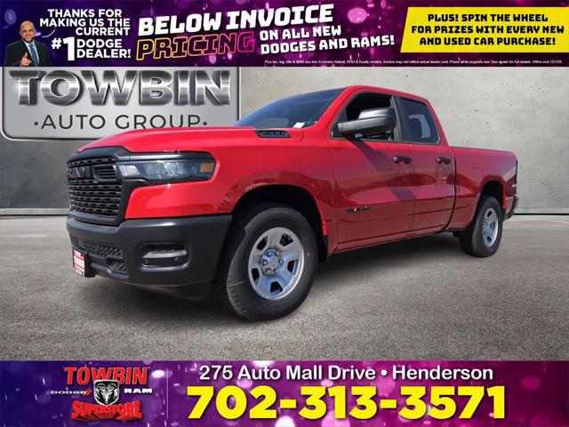 2025 RAM Ram 1500 RAM 1500 TRADESMAN QUAD CAB 4X4 64 BOX 2025 RAM Ram 1500 RAM 1500 TRADESMAN QUAD CAB 4X4 64 BOX