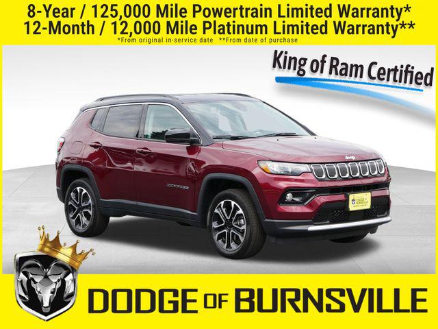2022 Jeep Compass Limited 4x4 2022 Jeep Compass Limited 4x4