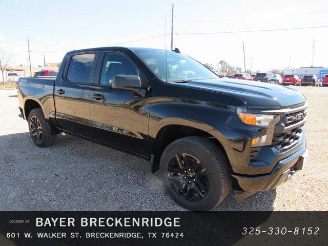 2024 Chevrolet Silverado 1500 4WD Crew Cab Short Bed Custom 2024 Chevrolet Silverado 1500 4WD Crew Cab Short Bed Custom
