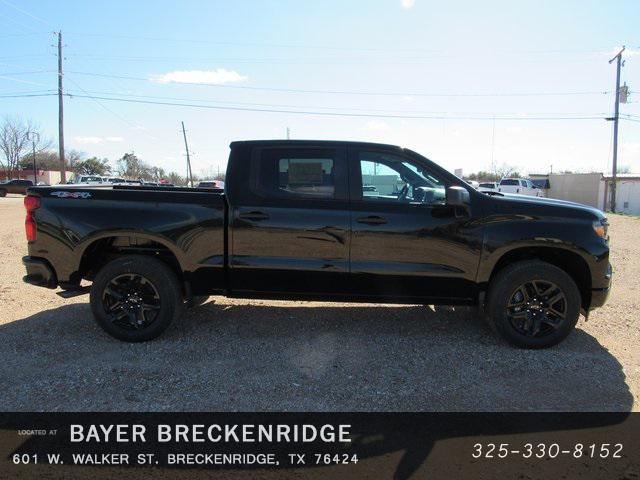 2024 Chevrolet Silverado 1500 4WD Crew Cab Short Bed Custom 2024 Chevrolet Silverado 1500 4WD Crew Cab Short Bed Custom