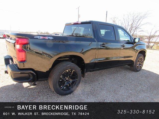 2024 Chevrolet Silverado 1500 4WD Crew Cab Short Bed Custom 2024 Chevrolet Silverado 1500 4WD Crew Cab Short Bed Custom