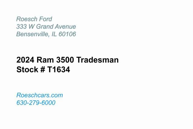 2024 RAM 3500 Tradesman Crew Cab 4x4 8 Box 2024 RAM 3500 Tradesman Crew Cab 4x4 8 Box