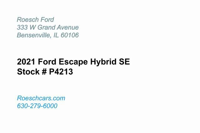 2021 Ford Escape SE Hybrid 2021 Ford Escape SE Hybrid