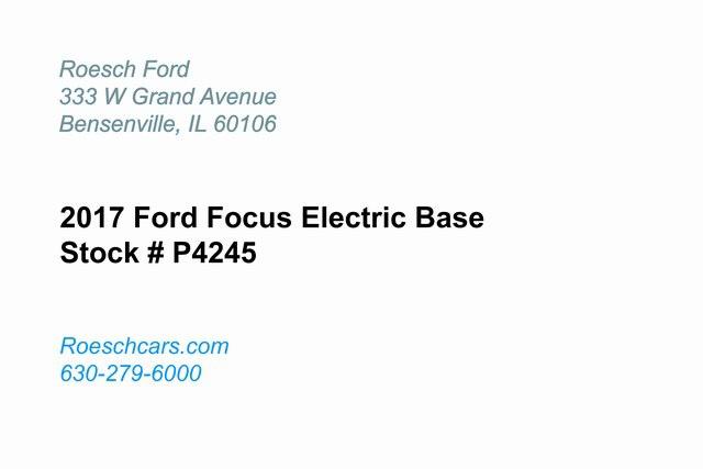 2017 Ford Focus Electric Base 2017 Ford Focus Electric Base
