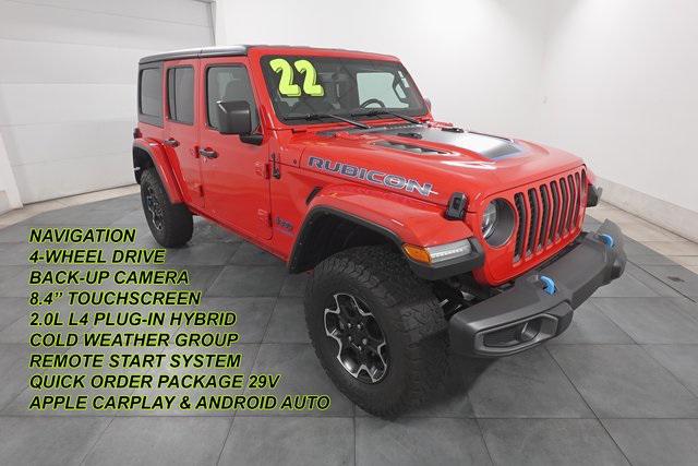 2022 Jeep Wrangler 4xe Unlimited Rubicon 4x4 2022 Jeep Wrangler 4xe Unlimited Rubicon 4x4