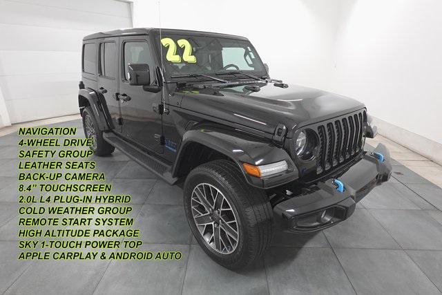 2022 Jeep Wrangler 4xe Unlimited High Altitude 4x4 2022 Jeep Wrangler 4xe Unlimited High Altitude 4x4