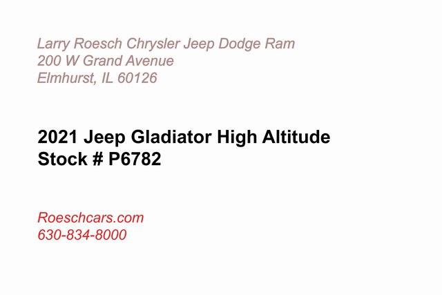 2021 Jeep Gladiator High Altitude 4X4 2021 Jeep Gladiator High Altitude 4X4
