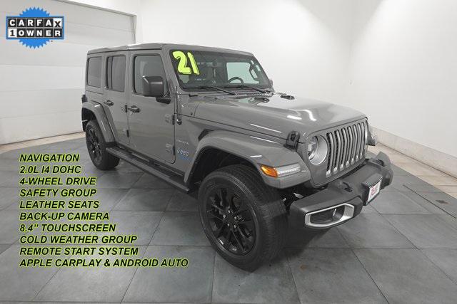2021 Jeep Wrangler 4xe Unlimited Sahara 4x4 2021 Jeep Wrangler 4xe Unlimited Sahara 4x4
