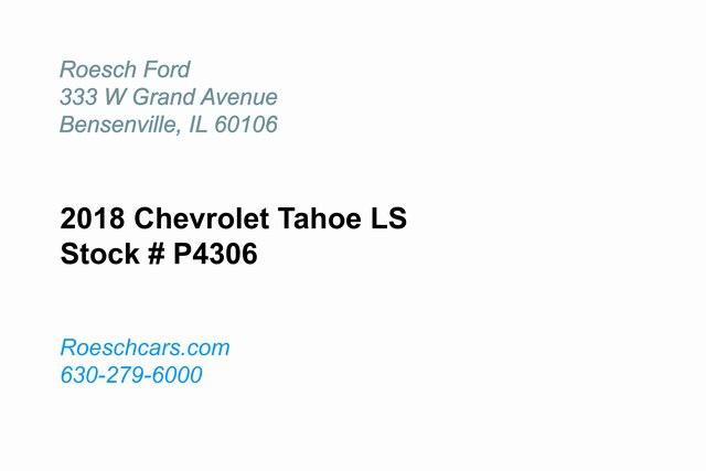 2018 Chevrolet Tahoe LS 2018 Chevrolet Tahoe LS