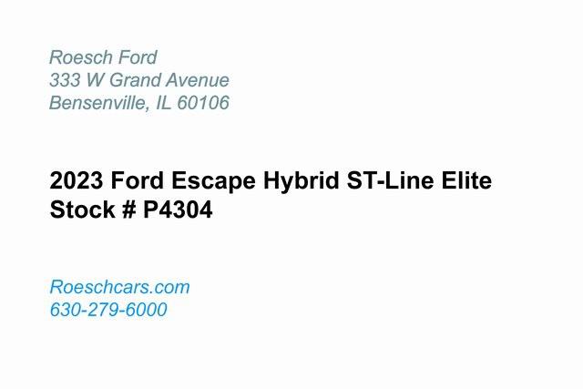 2023 Ford Escape ST-Line Elite 2023 Ford Escape ST-Line Elite