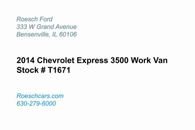 2014 Chevrolet Express Cutaway 3500
