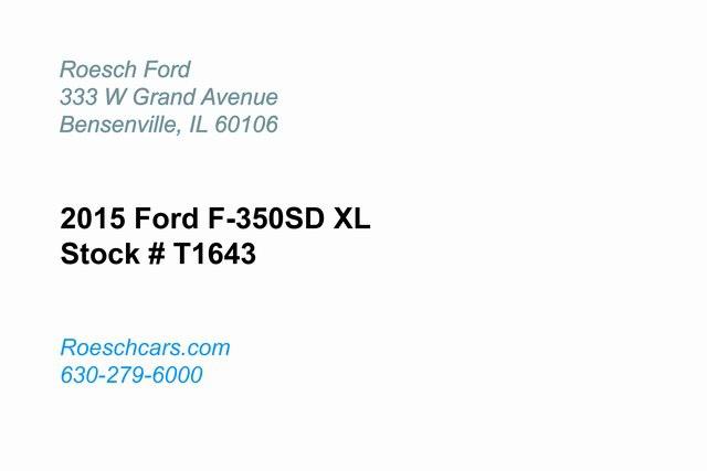 2015 Ford F-350 XL 2015 Ford F-350 XL