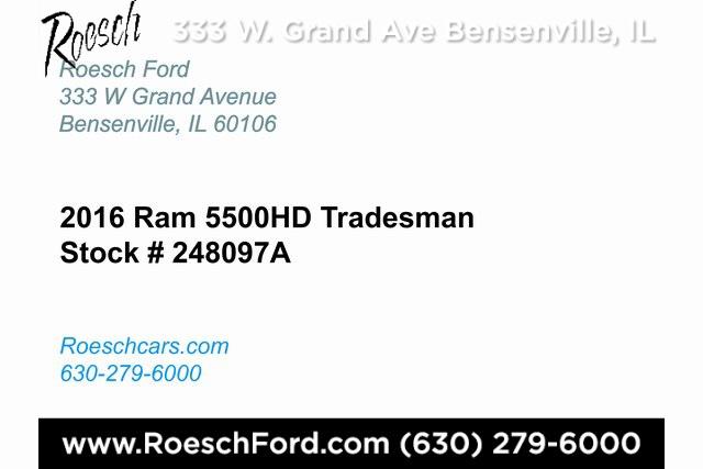 2016 RAM 5500 Chassis Tradesman/SLT 2016 RAM 5500 Chassis Tradesman/SLT