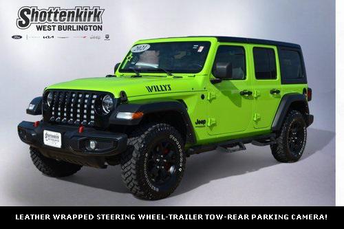 2021 Jeep Wrangler Unlimited Willys 4x4 2021 Jeep Wrangler Unlimited Willys 4x4