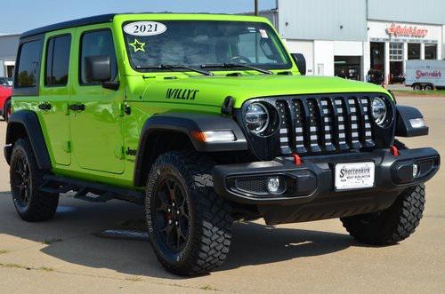 2021 Jeep Wrangler Unlimited Willys 4x4 2021 Jeep Wrangler Unlimited Willys 4x4