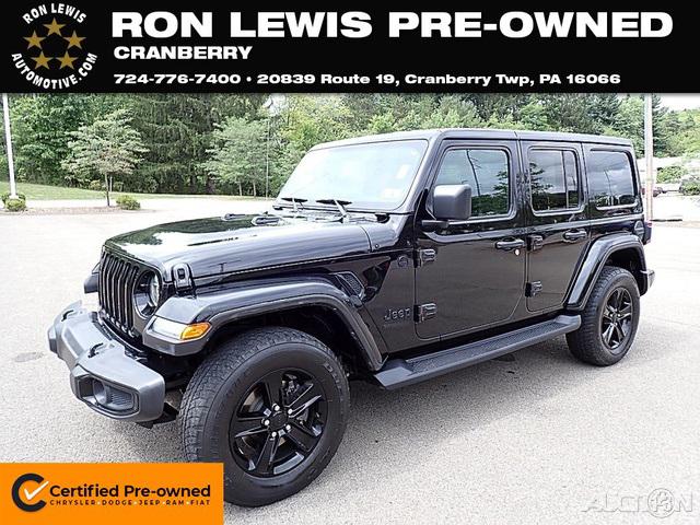 2021 Jeep Wrangler Unlimited Sahara Altitude 4x4 2021 Jeep Wrangler Unlimited Sahara Altitude 4x4