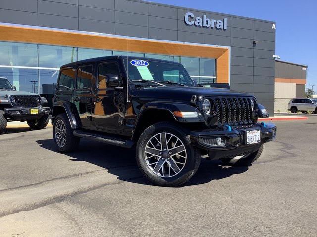 2022 Jeep Wrangler 4xe Unlimited High Altitude 4x4 2022 Jeep Wrangler 4xe Unlimited High Altitude 4x4