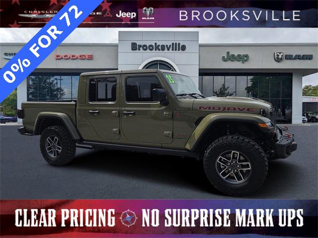 2025 Jeep Gladiator GLADIATOR MOJAVE X 4X4 2025 Jeep Gladiator GLADIATOR MOJAVE X 4X4