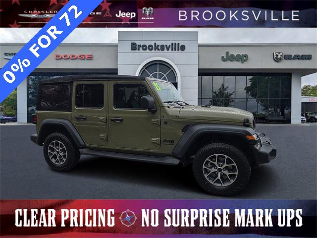 2025 Jeep Wrangler WRANGLER 4-DOOR SPORT S