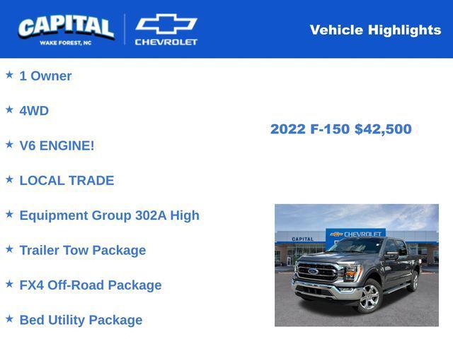 2022 Ford F-150 XLT 2022 Ford F-150 XLT