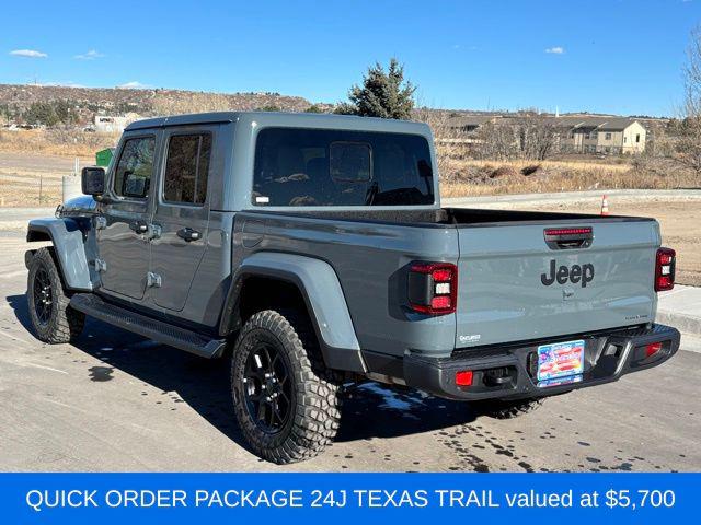 2025 Jeep Gladiator GLADIATOR TEXAS TRAIL 4X4 2025 Jeep Gladiator GLADIATOR TEXAS TRAIL 4X4