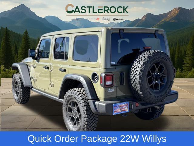 2025 Jeep Wrangler WRANGLER 4-DOOR WILLYS 2025 Jeep Wrangler WRANGLER 4-DOOR WILLYS