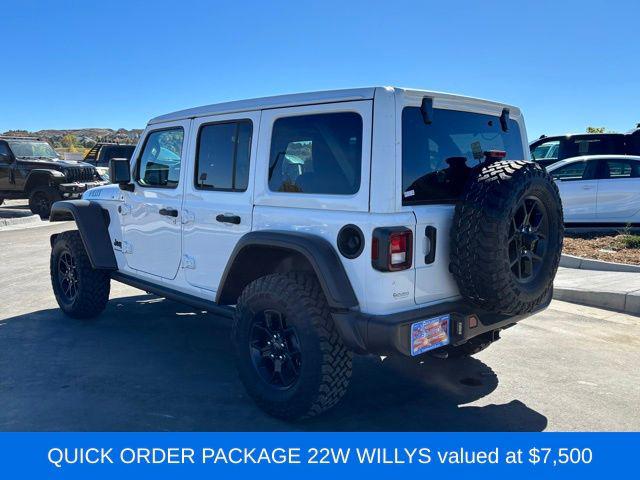 2025 Jeep Wrangler WRANGLER 4-DOOR WILLYS 2025 Jeep Wrangler WRANGLER 4-DOOR WILLYS