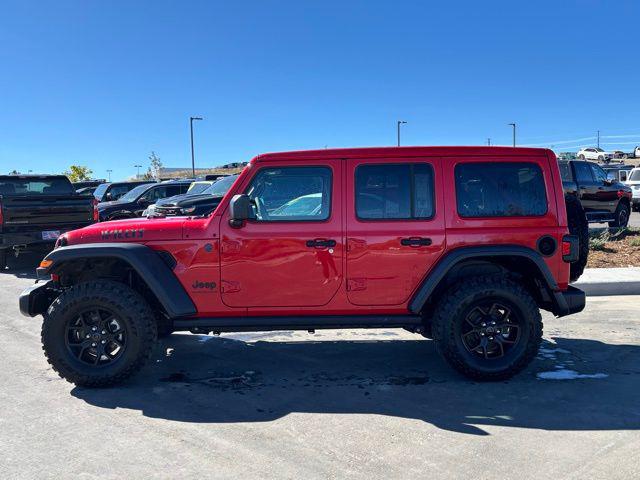 2025 Jeep Wrangler WRANGLER 4-DOOR WILLYS 2025 Jeep Wrangler WRANGLER 4-DOOR WILLYS