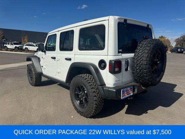 2025 Jeep Wrangler WRANGLER 4-DOOR WILLYS 2025 Jeep Wrangler WRANGLER 4-DOOR WILLYS