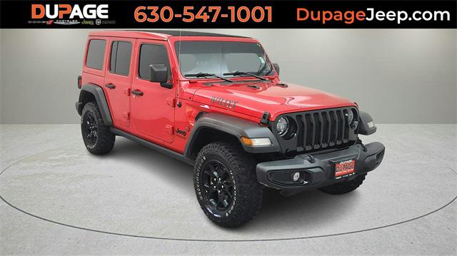 2022 Jeep Wrangler Unlimited Willys 4x4 2022 Jeep Wrangler Unlimited Willys 4x4